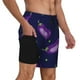thumbnail image 2 of Fotbe Eggplant Traje de Baño para Hombre – Shorts de Natación de Secado Rápido con Forro y Bolsillos-Small, 2 of 6