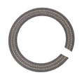 thumbnail image 3 of Guitar Sound Hole Sticker Inlay Soundhole Rosewood Rosette Decal Decorative Acoustic Classical Guitar, 3 of 9