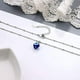 thumbnail image 3 of Colgantes De Ojo Azul De Moda, Gargantillas, Collar De Abalorios De Aleación Para Mujeres Y Hombres, Collares De Cadena Speravity AP007568-02, 3 of 6