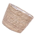 thumbnail image 3 of Maceta de paja tejida (1 unidad) para plantas de interior, ideal para decorar el hogar o la oficina., 3 of 8