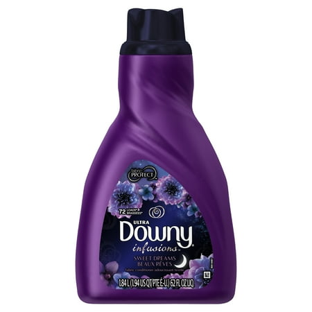 - Downy Infusions Liquid Fabric Conditioner, Sweet Dreams, 72 Loads 62 fl oz