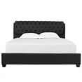 thumbnail image 2 of Modway Francesca Leatherette Upholstered Bed, Multiple Sizes, 2 of 3
