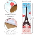 thumbnail image 3 of Valentine's Day Skateboard Grip Tape Stickers Pack of Two - Emery Surface PVC Backing 8.8x32.6in/22.4x83 cm, 3 of 5