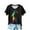 2-Multicolor, variant on T Shirts for Women Short Sleeved Round Neck Rainbow Casual Printed T-shirt Top Multicolor XL