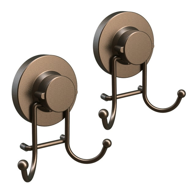 HOME SO Suction Cup Hooks for Shower, Bathroom, Kitchen, Glass Door