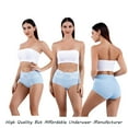 thumbnail image 2 of Womens High Waist Underwear,Tummy Control briefs,Postpartum Panties,Full Coverage(5Pack-L), Large, 2 of 6