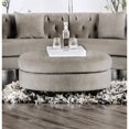 thumbnail image 3 of Bowery Hill Pouf en Gris Chaud, 3 of 4