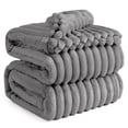 thumbnail image 1 of Manta Bedsure GentleSoft Frost Gray California King Size, 1 of 7