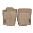 thumbnail image 1 of Weathertech Floor Liner 450771 FloorLiner; Molded Fit; Tan; Thermoplastic Polyolefin TPO Vacuum Formed Material; 2 Piece, 1 of 8