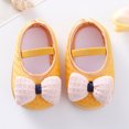 thumbnail image 3 of Sneakers for Girls Sizes 0-3 Months Soft Princess Walkers Comfortable Breathable Outdoor Trendy Yellow Kids&nbsp;Shoes, 3 of 6