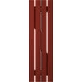 thumbnail image 6 of Ekena Millwork 15 1/2"W x 78"H Americraft Four Board (2 Batten) Exterior Real Wood Spaced Board-n-Batten Shutters w/ Z-Bar (Per Pair), Pepper Red, 6 of 10