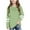 Mint Green, variant on BRGZLK Cotton T-Shirt for Toddlers Boys Girls Fashion Stripe Print Long Sleeve Shirt Cute Round Neck Casual Daily Top Beige 3-4 Years