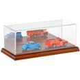 thumbnail image 2 of Plymor Clear Acrylic Display Case with Hardwood Base (Mirror Back), 9" W x 3.5" D x 3" H, 2 of 2