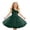 00-Green465, variant on WOYY Girls Ruffles One Shoulder Tulle Dress 3D Butterfly Spaghetti Strap Dress, Blue, Sizes 3-10