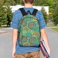 thumbnail image 4 of Easygdp Colourful Tie Dye Mochila Ligera de 15 Pulgadas para Estudiantes, Mochila Cómoda para la Escuela y Viajes, Correas Ajustables, 4 of 6