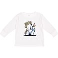 thumbnail image 3 of Inktastic Westie Fishing Buddy Boys or Girls Long Sleeve Toddler T-Shirt, 3 of 5