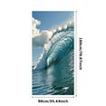 thumbnail image 3 of Stunning Ocean Wave Background Backdrop Banner Party Decorations for Beach Themed Parties Photo Shoots Coastal Events Summer Gatherings, 3 of 8