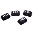 thumbnail image 5 of 4 Pcs Universal Motorcycle Brake Throttle Cable Clamp Clip Holder Organizer Wire Line Clamp For 1984- Harley All Models, 5 of 5