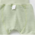 thumbnail image 3 of High Waist Pants Baby Thermal Pants Baby Pants Boys and Girls Leggings Long Pajama Pants Green 18-24 Months, 3 of 3