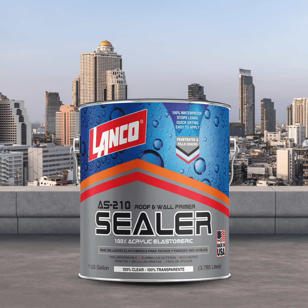 Lanco Acrylic Primer Sealer Clear Finish, 1 Gallon