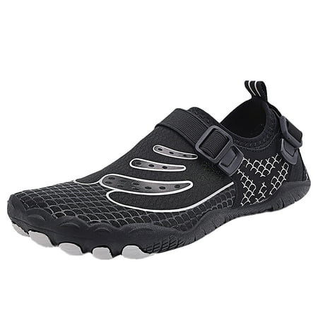 

Blphud Womens Platform Sneakers Summer Shoes for Women 2024 Casual Summer Shoes Women Outdoor Couple Women Mountaineering Casual Sport Shoes Buckle Beach Running Breathable Soft Bottom Shoes Black 41