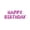 Pink, variant on Letter Balloons - HAPPY BIRTHDAY 16" Inch Alphabet Letters Foil Mylar Balloon Birthday Party Banner (Red)