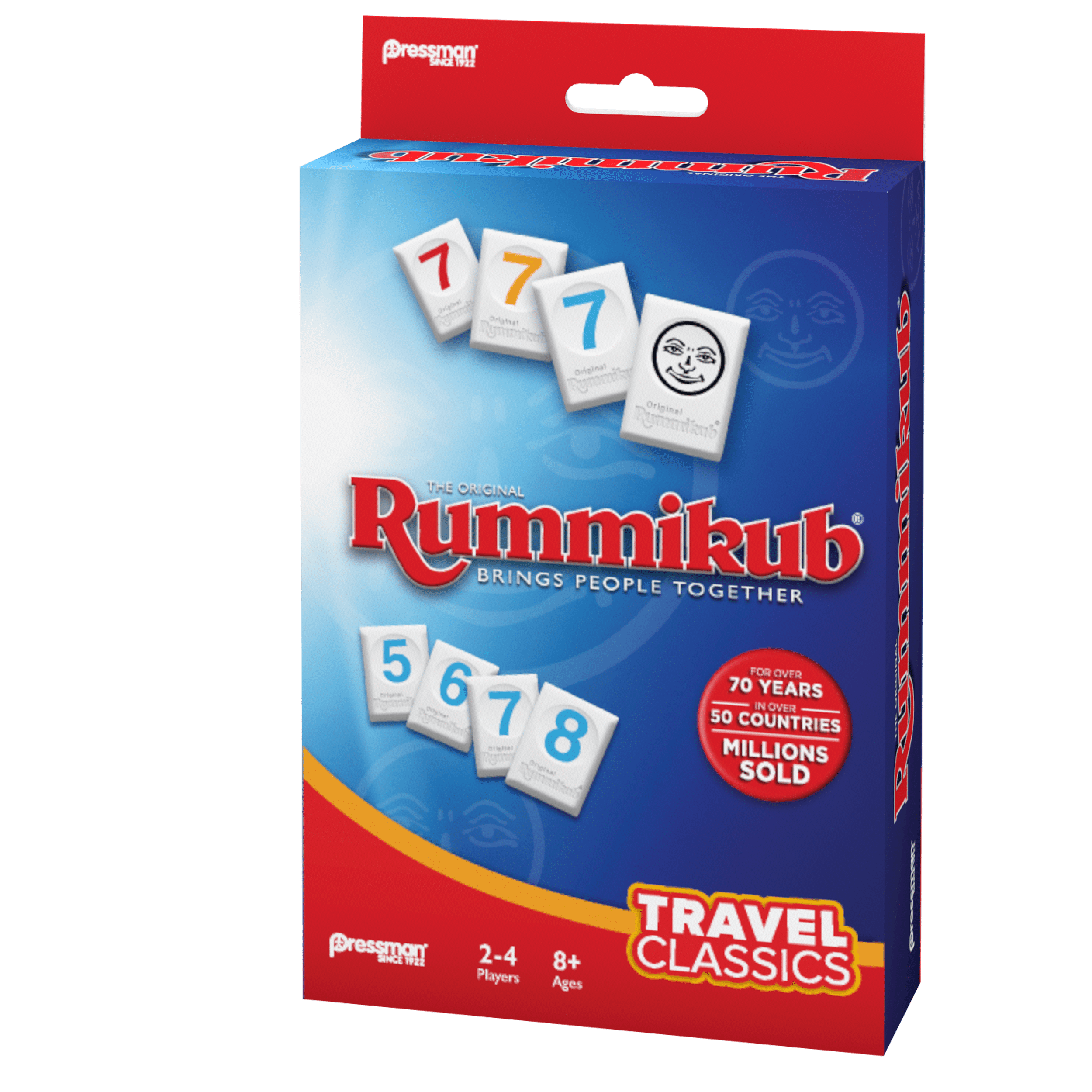 TRAVEL Picnic Rummy Tile Game Set High Quality Plastic Rumicube