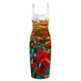 thumbnail image 5 of Vestidos Para Mujer Vestidos Casuales de Moda Estampado Erógeno Hombro Frío Flaco Tanque Sin Mangas Vestido Ajustado Odeerbi  ODB156471, 5 of 5