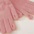 thumbnail image 4 of MESSUEN Winter Gloves Workout Gloves Warm Gloves for Men Accessories Snow Gloves Women Gloves Cycling Gloves Work Gloves Exercise Gloves Driving Womens Winter Gloves Pink One Size, 4 of 6