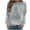Gray, variant on Christmas Sweatshirt for Women Funny Xmas Tree Graphic Loose Soft Long Sleeve Pullover Xmas Tunic Tops Casual 2025