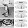 thumbnail image 4 of Bobine en Métal, 100 Pcs Bobines en Aluminium Vides Pièces de Machine à Coudre Performance Puissante, 4 of 9