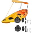 thumbnail image 1 of PinesC Kayak Canopy Mount Base Hardware Kit, Kayak Boat Canoe Sun Shade Canopy Base Hardware Kit with Screws, Boating Kayak Canoe Accessories Base B Set Includes Screws Base B Set Includes Screws, 1 of 5