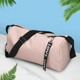 thumbnail image 4 of Bolsa de lona multifuncional, bolsa de gimnasio, bolsa de equipaje de mano para mujeres y hombres (rosa), 4 of 8