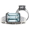 thumbnail image 2 of Tommaso Design� Genuine Aquamarine Ring, 2 of 9