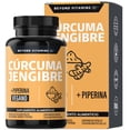 thumbnail image 1 of Suplemento Alimenticio Beyond Vitamins  Cúrcuma, Jengibre con Pimienta Negra 60 Cápsulas, 1 of 6