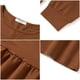 thumbnail image 5 of UVN Vestidos de Otoño para Mujer, Vestido de Sudadera Casual de Gran Tamaño con Cuello Redondo y Manga Larga de Invierno, 5 of 8