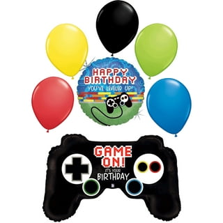 Grevosea Video Game Party Decorations, 30 Pieces Video Game Party Balloons  Game Birthday Party Balloons Game Theme Latex Balloon Gaming Party Favors