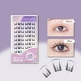 thumbnail image 1 of Segmented Glue Free False Eyelashes No Glue Needed Waterproof Remover-Free Beginner Friendly, 1 of 1