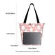 thumbnail image 3 of Balery Cute Pink Snowman Cat Bolsa de Hombro con Diseño, Bolsa Grande y Duradera, Bolsa Versátil para Compras, 3 of 6
