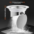 thumbnail image 6 of Qiweii Stainless Steel Toilet Drain Stopper, Odor Proof Plug for Bathroom and Toilet Bowl Sealing, 6 of 9