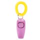 thumbnail image 1 of 5 Pet Trainer Clicker Pet Dog Cat Training Llavero Y Muñequera (Rosa), 1 of 5