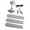 70cm, variant on DC12V Low-voltage Ceiling Fan Household Camping Electrical Fan,Ceiling Canopy Fan for Camping Tent