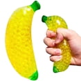 thumbnail image 1 of Squishy Banana Stress Balls Kawaite para adultos y fiestas, 1 of 7