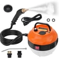 thumbnail image 1 of Zerdie Limpiador de Vapor de Alta Temperatura y Alta Presión, Limpiador de Vapor Portátil Ajuste de 6 Engranajes, Máquina de Limpieza Portátil de Alta Temperatura, Steam Cleaning Machine, 1 of 5