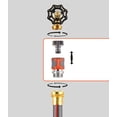 thumbnail image 2 of Set de conectores para mangueras Gardena Female Premium Metal, 2 of 4