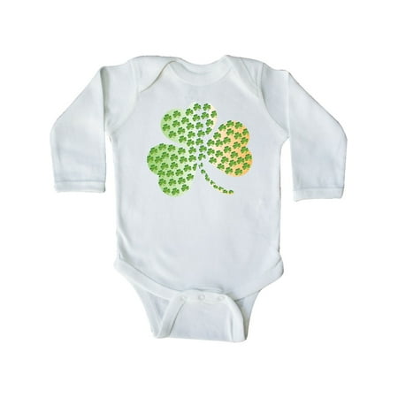 

Inktastic Shamrock Gift Baby Boy or Baby Girl Long Sleeve Bodysuit