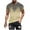 Khaki, variant on Cute White Crop Tops for Men Button Down Blouses for Men Mens Funny T Shirts Loose Fit Athletic Tops Men Pullover Golf Shirts for Men