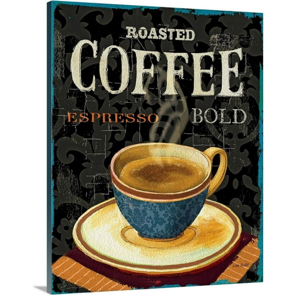 Great BIG Canvas | "Today's Coffee IV" Canvas Wall Art - 24x30