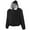Black, variant on 3280A Hooded Fleece Lined Taffeta Jacket, Kelly, 4X