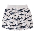thumbnail image 5 of EnJoCho Clearence Kids Summer Boys Fish Print Shorts - Whimsical Ocean Animal Design Cotton Shorts with Elastic Waist - Cute Toddler Baby Girls Boys Spring Play Clothes, 5 of 7